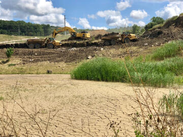Boyas Excavating & Landscaping landfill expansion near Cleveland