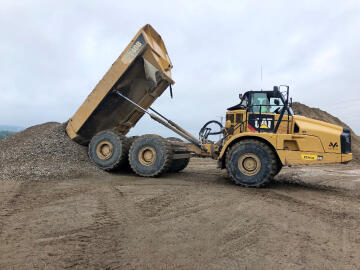 304 Recycled Concrete stocked and ready for sale from Boyas Excavating, landfill near Cleveland